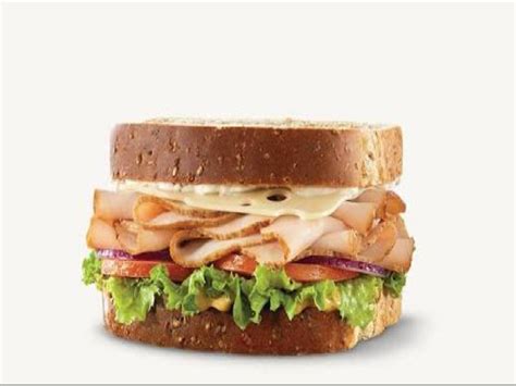 How many calories are in ham-turkey swiss mini sub with side salad - calories, carbs, nutrition